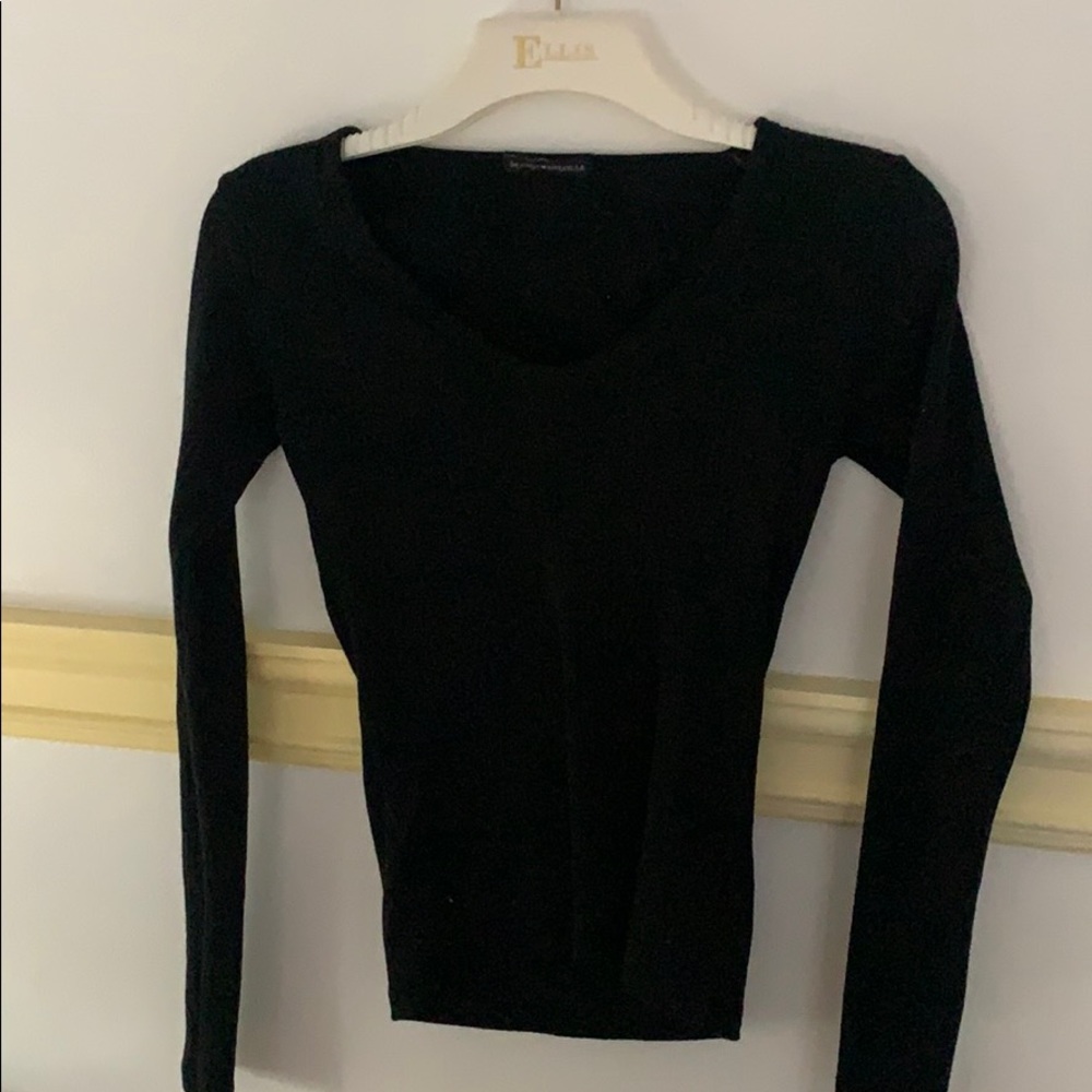 Black Long Sleeve Brandy Melville